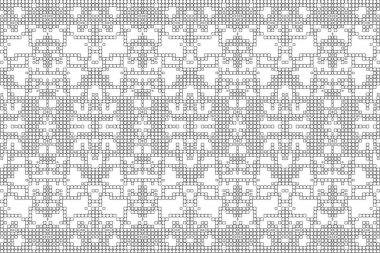 Soyut arkaplan. Monokrom dokusu. Beyaz arkaplanda siyah beyaz çizgiler.