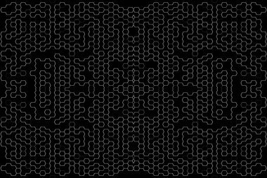 Soyut arkaplan. Monokrom dokusu. Beyaz arkaplanda siyah beyaz çizgiler.