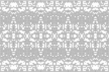 Soyut arkaplan. Monokrom dokusu. Beyaz arkaplanda siyah beyaz çizgiler.