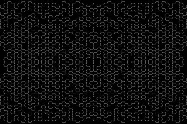 Soyut arkaplan. Monokrom dokusu. Beyaz arkaplanda siyah beyaz çizgiler.