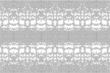 Soyut arkaplan. Monokrom dokusu. Beyaz arkaplanda siyah beyaz çizgiler.