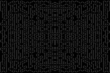 Soyut arkaplan. Monokrom dokusu. Beyaz arkaplanda siyah beyaz çizgiler.