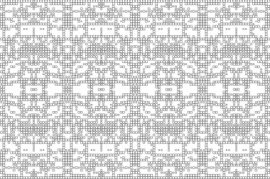 Soyut arkaplan. Monokrom dokusu. Beyaz arkaplanda siyah beyaz çizgiler.