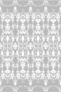 Soyut arkaplan. Monokrom dokusu. Beyaz arkaplanda siyah beyaz çizgiler.