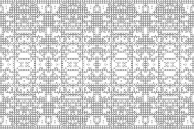 Soyut arkaplan. Monokrom dokusu. Beyaz arkaplanda siyah beyaz çizgiler.