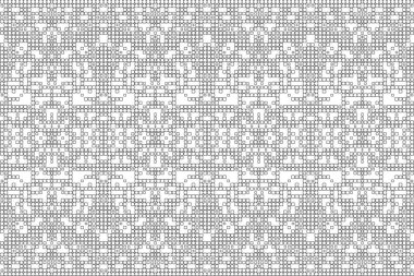 Soyut arkaplan. Monokrom dokusu. Beyaz arkaplanda siyah beyaz çizgiler.