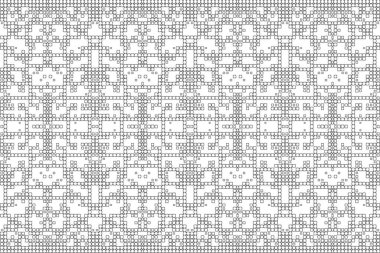 Soyut arkaplan. Monokrom dokusu. Beyaz arkaplanda siyah beyaz çizgiler.