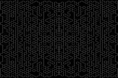 Soyut arkaplan. Monokrom dokusu. Beyaz arkaplanda siyah beyaz çizgiler.