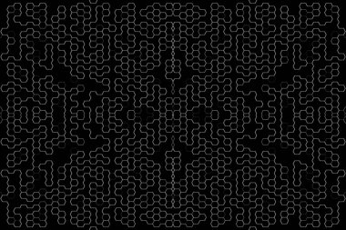 Soyut arkaplan. Monokrom dokusu. Beyaz arkaplanda siyah beyaz çizgiler.