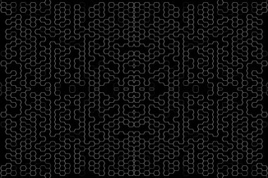 Soyut arkaplan. Monokrom dokusu. Beyaz arkaplanda siyah beyaz çizgiler.