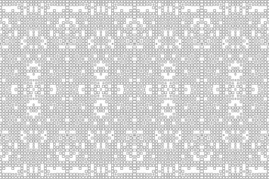 Soyut arkaplan. Monokrom dokusu. Beyaz arkaplanda siyah beyaz çizgiler.