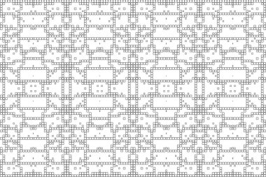 Soyut arkaplan. Monokrom dokusu. Beyaz arkaplanda siyah beyaz çizgiler.