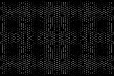 Soyut arkaplan. Monokrom dokusu. Beyaz arkaplanda siyah beyaz çizgiler.