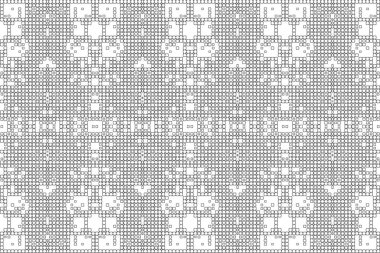 Soyut arkaplan. Monokrom dokusu. Beyaz arkaplanda siyah beyaz çizgiler.