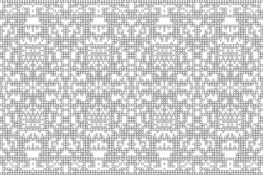 Soyut arkaplan. Monokrom dokusu. Beyaz arkaplanda siyah beyaz çizgiler.