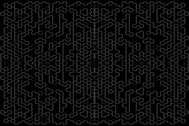 Soyut arkaplan. Monokrom dokusu. Beyaz arkaplanda siyah beyaz çizgiler.