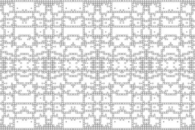 Soyut arkaplan. Monokrom dokusu. Beyaz arkaplanda siyah beyaz çizgiler.
