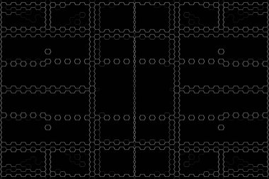 Soyut arkaplan. Monokrom dokusu. Beyaz arkaplanda siyah beyaz çizgiler.