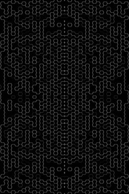 Soyut arkaplan. Monokrom dokusu. Beyaz arkaplanda siyah beyaz çizgiler.