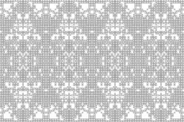 Soyut arkaplan. Monokrom dokusu. Beyaz arkaplanda siyah beyaz çizgiler.