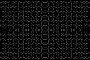 Soyut arkaplan. Monokrom dokusu. Beyaz arkaplanda siyah beyaz çizgiler.