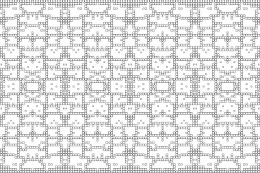 Soyut arkaplan. Monokrom dokusu. Beyaz arkaplanda siyah beyaz çizgiler.
