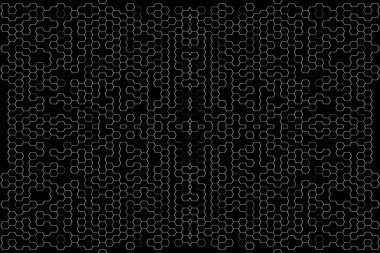 Soyut arkaplan. Monokrom dokusu. Beyaz arkaplanda siyah beyaz çizgiler.