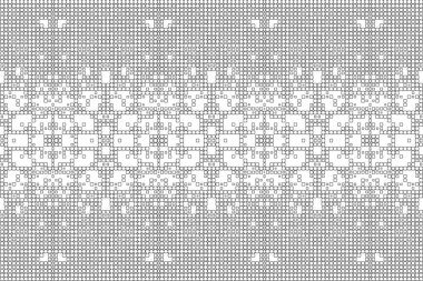 Soyut arkaplan. Monokrom dokusu. Beyaz arkaplanda siyah beyaz çizgiler.