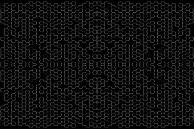 Soyut arkaplan. Monokrom dokusu. Beyaz arkaplanda siyah beyaz çizgiler.