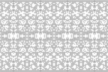 Soyut arkaplan. Monokrom dokusu. Beyaz arkaplanda siyah beyaz çizgiler.