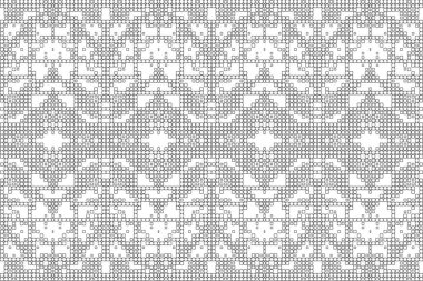 Soyut arkaplan. Monokrom dokusu. Beyaz arkaplanda siyah beyaz çizgiler.