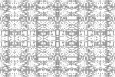 Soyut arkaplan. Monokrom dokusu. Beyaz arkaplanda siyah beyaz çizgiler.