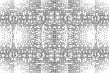 Soyut arkaplan. Monokrom dokusu. Beyaz arkaplanda siyah beyaz çizgiler.