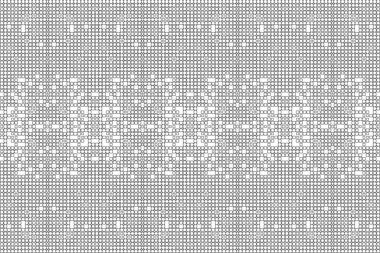 Soyut arkaplan. Monokrom dokusu. Beyaz arkaplanda siyah beyaz çizgiler.