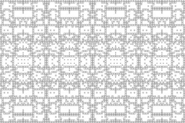 Soyut arkaplan. Monokrom dokusu. Beyaz arkaplanda siyah beyaz çizgiler.