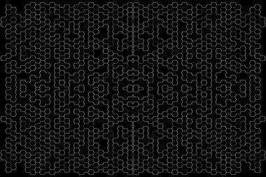 Soyut arkaplan. Monokrom dokusu. Beyaz arkaplanda siyah beyaz çizgiler.