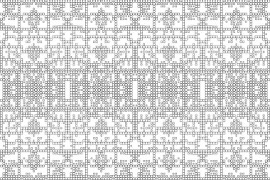 Soyut arkaplan. Monokrom dokusu. Beyaz arkaplanda siyah beyaz çizgiler.