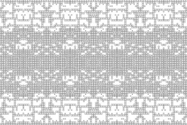 Soyut arkaplan. Monokrom dokusu. Beyaz arkaplanda siyah beyaz çizgiler.