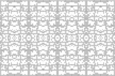 Soyut arkaplan. Monokrom dokusu. Beyaz arkaplanda siyah beyaz çizgiler.