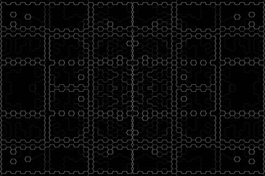 Soyut arkaplan. Monokrom dokusu. Beyaz arkaplanda siyah beyaz çizgiler.