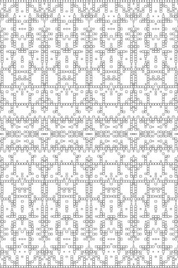 Soyut arkaplan. Monokrom dokusu. Beyaz arkaplanda siyah beyaz çizgiler.