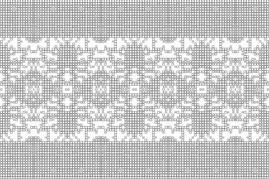 Soyut arkaplan. Monokrom dokusu. Beyaz arkaplanda siyah beyaz çizgiler.