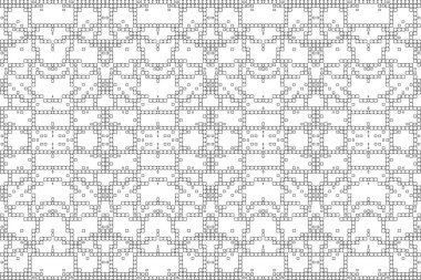 Soyut arkaplan. Monokrom dokusu. Beyaz arkaplanda siyah beyaz çizgiler.