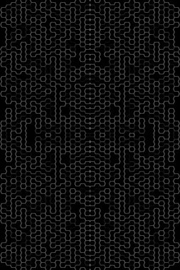 Soyut arkaplan. Monokrom dokusu. Beyaz arkaplanda siyah beyaz çizgiler.