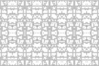 Soyut arkaplan. Monokrom dokusu. Beyaz arkaplanda siyah beyaz çizgiler.