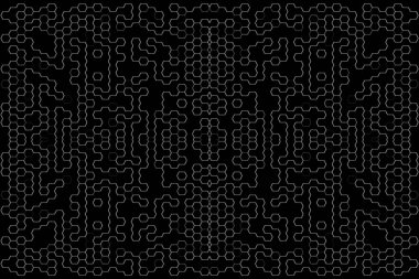 Soyut arkaplan. Monokrom dokusu. Beyaz arkaplanda siyah beyaz çizgiler.