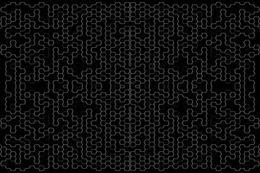 Soyut arkaplan. Monokrom dokusu. Beyaz arkaplanda siyah beyaz çizgiler.