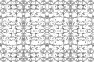 Soyut arkaplan. Monokrom dokusu. Beyaz arkaplanda siyah beyaz çizgiler.