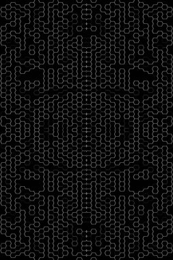 Soyut arkaplan. Monokrom dokusu. Beyaz arkaplanda siyah beyaz çizgiler.