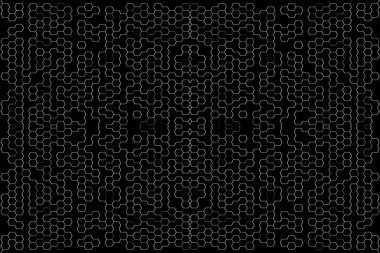 Soyut arkaplan. Monokrom dokusu. Beyaz arkaplanda siyah beyaz çizgiler.